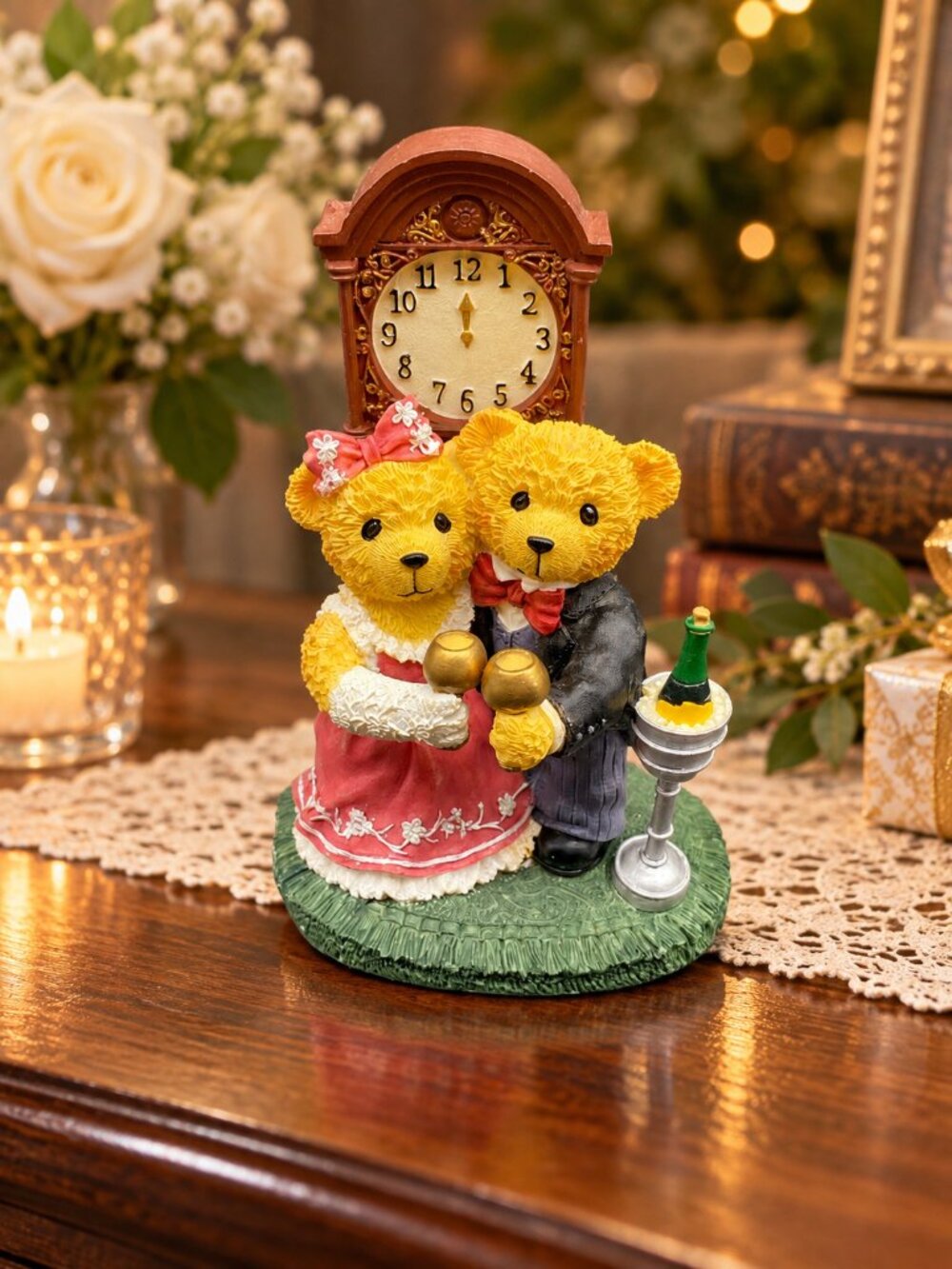 Lovable Teddies Sarah & Theodore "Celebrating The New Millennium" Avon
